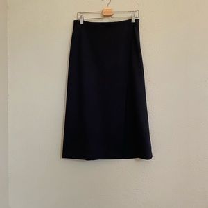 Theory classic black skirt